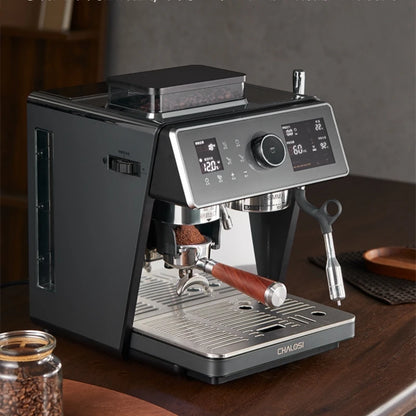 58mm 20 Bar Espresso Coffee Machine with Grinder – Semi-Automatic Coffee Maker