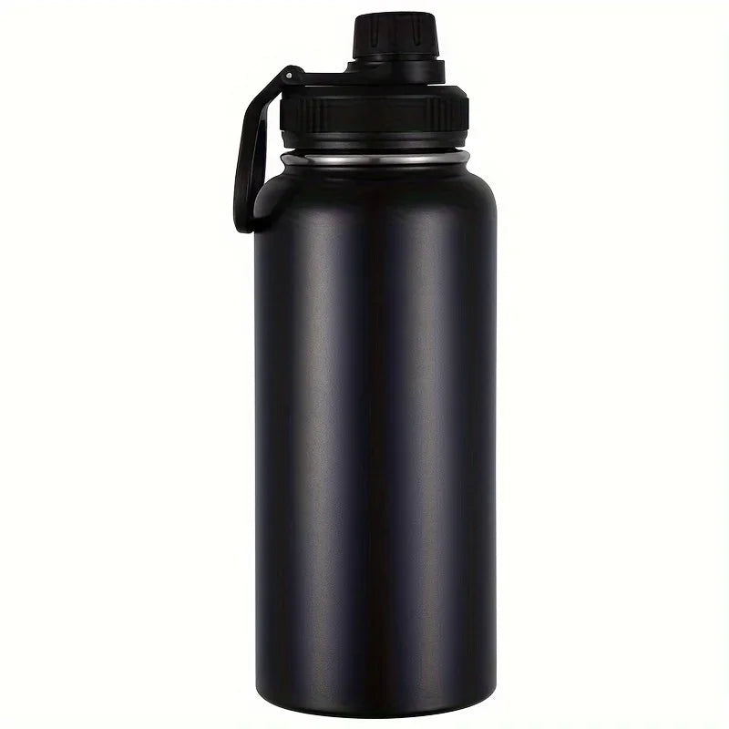 1000ml Stainless Steel Insulated Water Bottle – Double-Wall Vacuum Flask with Leak-Proof Lid
