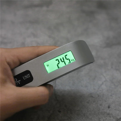 Portable Digital Luggage Scale 50kg/110lb LCD Travel Baggage Weight Scale