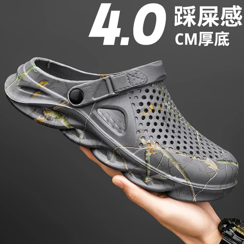 Plus Size Unisex Classic Clogs Summer Garden Sandals Outdoor Comfort Shoes