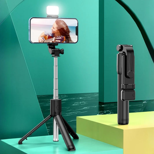 All-in-One Extendable Selfie Stick Tripod – Wireless Bluetooth Remote for iPhone & Smartphones