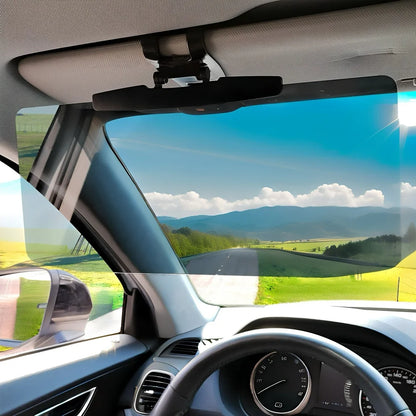 Universal Car Anti-Glare Visor Extender – UV Protection Sunshade